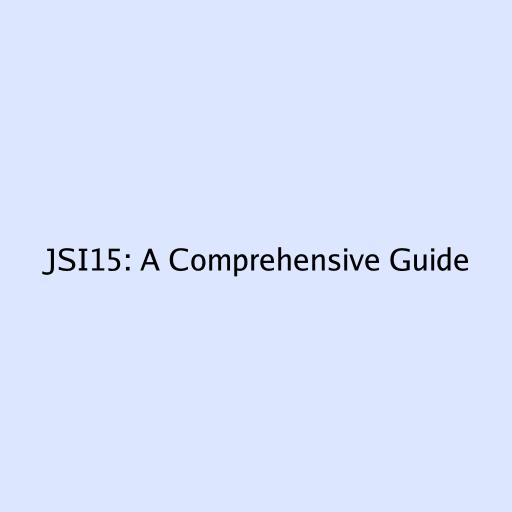 JSI15:
